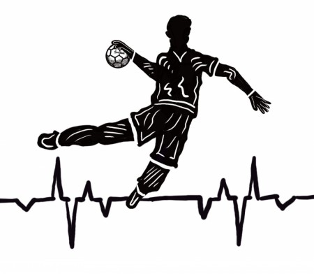 Håndball-spiller Mann-2